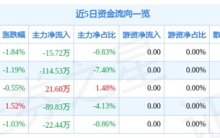 沪光股份遭遇主力资金净卖出市场动态与投资分析